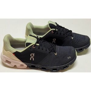 On Running Cloudflyer 4 Womens 9.5 Sneakers Black Mint 21.99627 Running Shoes